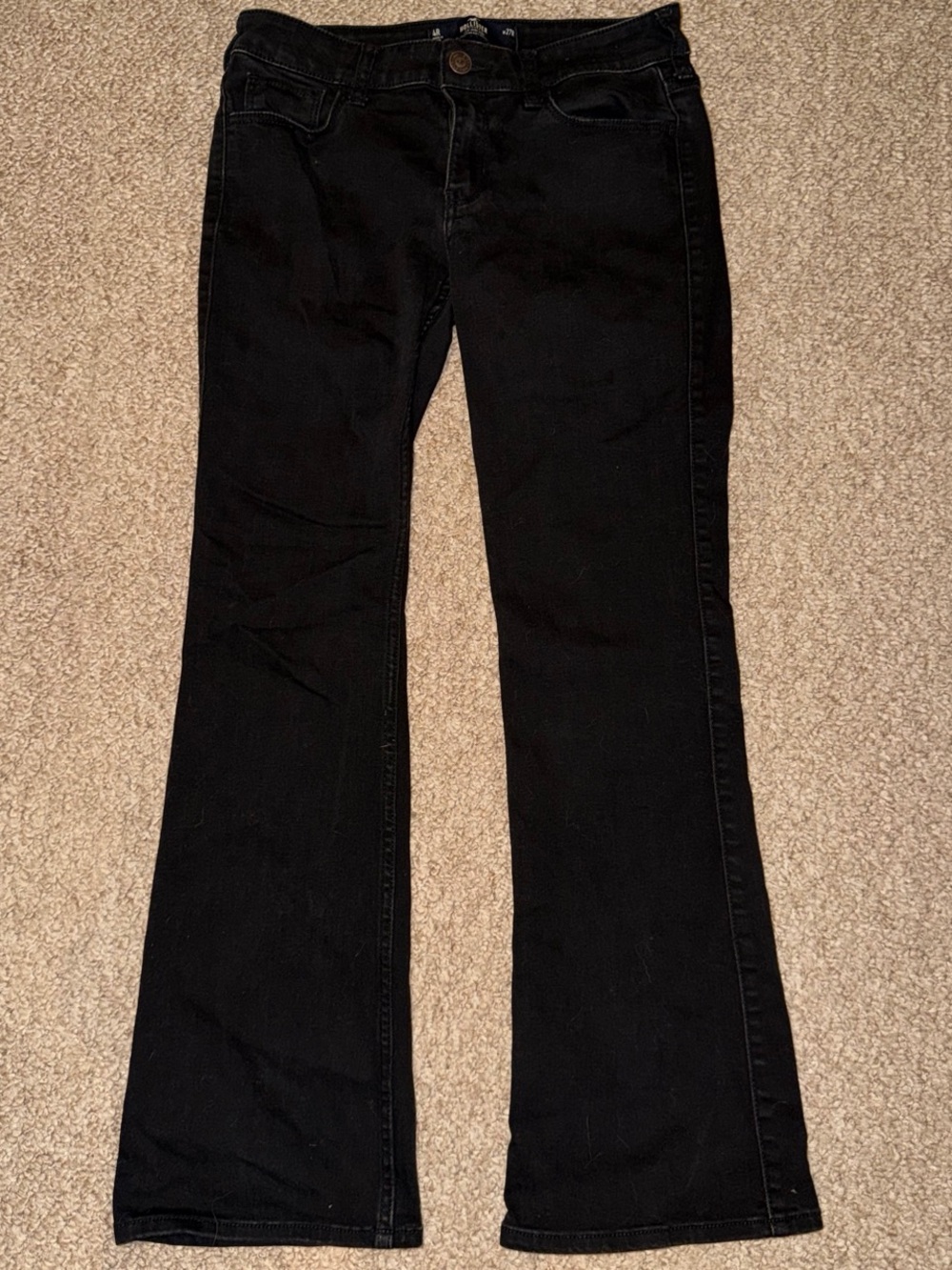 Hollister Black Flare Jeans